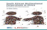 South african Multinational Corporations in africa · Fact sheet 2: Noteworthy 2016 remuneration facts across sectors 18 Fact sheet 3: Revenue and profit – retail sector 24 Fact