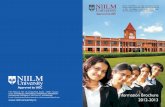 Phone: 09992800282, 09992800283, 09992800285, 09992800287 ...algolindia.com/FileDownload/NIILM UNIVERSITY... · social and economic growth. The eco-friendly campus in the peaceful