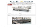 ELECTRO MOTION U.K. (EXPORT) LTD - Stock Item - J32847 ...€¦ · SUPPLIER OF QUALITY USED MACHINE TOOLS, SHEET METAL & FABRICATION MACHINERY Electro Motion U.K. (Export Ltd), Canal