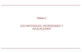 LOS MATERIALES, PROPIEDADES Y APLICACIONES · 2016. 6. 2. · Tema 1. Generalidades: Materiales, propiedades y aplicaciones 3 1.1. Concepto “ La Ciencia e Ingeniería de los Materiales