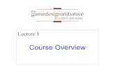 Lecture 1 - Cornell University · gamedesigninitiative at cornell university the Course Structure Most of the course happens during lecture section Meets three days a week (M,W,F)