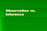 Observation vs. Inference - one-square-foot.webnode.com · Observation vs. Inference Author: Valued Gateway Client Created Date: 9/4/2013 1:32:44 PM ...