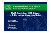 MVAR Analysis of iEEGSignals to Differentiate Conscious States · TERESA RUTIGLIANO Supervisor: Prof. RITA PIZZI School Director: Prof. PAOLO BOLDI . Brain Research is an interdisciplinary