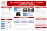 Non-Metallic Human Vagus Nerve Stimulatorpeople.ece.cornell.edu/land/courses/eceprojects... · Non-Metallic Human Vagus Nerve Stimulator Mengqiao Li, Sijian Yan, MEng ‘16 Advisor: