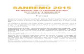 65° FESTIVAL DELLA CANZONE ITALIANA 10,11,12,13 e 14 ......1 65 FESTIVAL DELLA CANZONE ITALIANA 10,11,12,13 e 14 febbraio 2015 (testo modificato in data 11.12.2014 e data 08.02.2015)
