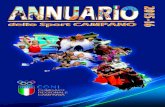 Annuario dello Sport Campano - CONIcampania.coni.it/images/Annuario_CONI_2016.pdf · mio augurio di un 2016 ricco di trionfi va a tutto il nostro sport in regione: quello d’élite