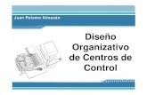 Juan Palomo Almazán - PREVERAS · Juan Palomo Almazán Diseño Organizativo de Centros de Control. De dónde venimos. Principios de actuación • Observación sistemática de la
