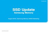 SSD Update - SSDtimeres.ssdtime.com/files/Samsung SSD Update_201608.pdf · 2006 gen. SATA controller 2010 st 2012 st 1st →8th gen. 1 gen. SAS controller → 2nd gen. 1 rdgen. NVMe