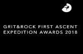 GRIT&ROCK FIRST ASCENT EXPEDITION AWARDS 2018gritandrock.net/wp-content/uploads/2018/11/2017-EXPEDITIONS.pdf · first ascent expedition award • annual nationality blind usd10,000