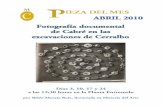 Fotografía documental de Cabré en las excavaciones de Cerralbod0b738a2-76… · FOTOGRAFÍA DOCUMENTAL DE CABRÉ EN LAS EXCAVACIONES DE CERRALBO BELÉN MORATA RUIZ. 6 7 plantillas