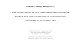 Internship Report - Universiteit Twenteessay.utwente.nl/74302/1/Final Report-Internship in...Internship Report: The application of the ISO55000 improvement loop & the improvement of