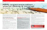 you’re doing it wrong! - NASDAL 54-dm 3rd...usiness 54 March 2016 Dentistry NHS superannuation – you’re doing it wrong! Alan Suggett provides a definitive guide on how to calculate