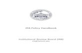IRB Policy Handbook - Office of Institutional Effectivenessoirp.fullcoll.edu/wp-content/uploads/sites/27/2016/06/Fullerton-IRB-Handbook.pdfIRB Policy Handbook Institutional Review