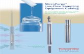 MicroPurge Low-Flow Sampling Equipment Catalog · Easy one-touch flow rate control for low-flow sampling ---simpler than old-style cycletimers. The Flow Cell Exclusive PurgeScanTM