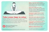 Take some time to relax - Illinois State Universityto relax and de-stress from everyday worries. Make a list and check it twice. Organize tasks into a list so that you know what needs