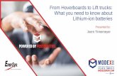 From Hoverboards to Lift trucks: What you need to know ... · on Form 10-Q, along with other unforeseen risks. Nothing in this presentation should be interpreted as an update to the