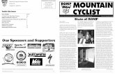 Our Sponsors and Supporters · ROMP MOUNTAIN R CYCLIST 2 La Honda Creek Open By Josh Moore, President La Honda Creek Open Space Preserve, roughly bounded by Highway 35, Highway 84,
