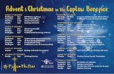 Advent and Christmas in the Coplow Benefice...Advent & Christmas in the Coplow Benefice SUNDAY 2nd rdDECEMBER Skeffington 9am BCP Mattins in Advent Hungarton 9am Advent Communion Billesdon
