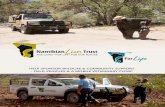 HELP SPONSOR WILDLIFE & COMMUNITY SUPPORT - FIELD … · habitat with wildlife, especially conflict species such as predators and elephant. The Namibian Lion Trust has identified