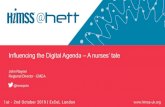 Influencing the Digital Agenda – A nurses’ tale...ray examinations performed every year, with around 10% of them occurring in children. Additionally, there are over 37 million