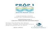 PROPOSITION 1 GRANT PROGRAM GUIDELINES · These Proposition 1 Grant Program Guidelines (“Prop 1 Guidelines”) establish the process and criteria that the Conservancy will use to