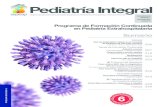 PediatríaIntegral · ÓrganodeexpresióndelaSociedadEspañola de Pediatría Extrahospitalaria y Atención Primaria PediatríaIntegral Programa de Formación Continuada