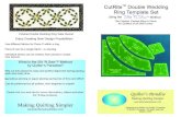 Double Wedding Ring Finished Pattern - Quilter's Paradise Shopping/Notions/Double Wed… · Finished Double Wedding Ring Table Runner The Fastest, Easiest Way to Piece for Quilters