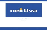 Nextiva Chat User Guide · PDF file 2020. 9. 26. · Nextiva Chat anywhere on your website to interact with customers and prospects in real-time. Creating a New Chat Queue (Admin)