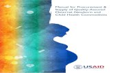 USAID Global Health Supply Chain Program - Manual for … · 2019. 4. 8. · compiled by Melanie Larson at Concept Foundation on behalf of the Global Health Supply Chain – Procurement