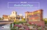 FOR LEASE Bonita Point Plaza...Bonita Point Plaza 6165 GREENWICH DRIVE, SUITE 110 · SAN DIEGO, CA, 92122 · 619.280.2600 · *DISCLAIMERS 1451-1479 EAST H STREET, CHULA VISTA, CA 91910