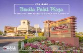 FOR LEASE Bonita Point Plaza - LoopNet€¦ · Bonita Point Plaza 1451-1479 EAST H STREET, CHULA VISTA, CA 91910 720-752 OTAY LAKES ROAD, CHULA VISTA, CA 91910 • Excellent mix of