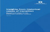 Insights from historical cases of transition · Insights from historical cases of transition August 2020 6 2. Lessons from past examples of social and economic transition The green