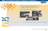Financing Mechanisms for Solar Home Systems ... - iea-pvps.org The International Energy Agency (IEA),