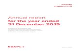 Annual report · Management report Financial Statements Statement of income Statement of ﬁnancial position Notes to the ﬁnancial statements Signatures Independent auditors’