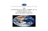 20 LITERATURA BIBLICA EPISTOLAS UNIVERSALES · Literatura Bíblica 20: Las Epístolas Universales es el vigésimo volumen de la Serie LITERATURA BIBLICA de la Biblioteca Inteligente.