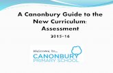 A Canonbury Guide to the New Curriculum: Assessment 2015-16canonburyprimaryschool.co.uk/.../uploads/2015/12/... · Sept 2014 –New curriculum was introduced to Y1, Y3, Y4 and Y5.