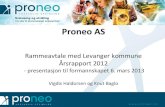 Proneo AS - Levanger · • J.M.Myhr Transport • Okkenhaug - Inn på tunet • Pro-Vision Consulting • Kunstmaleri • Nam Nam - aktiviteter for barn • Himal Innovation •