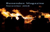 Benenden Magazine · 2016. 11. 4. · Tuesday 22 Merry and Bright, Memorial Hall, 3pm Tuesday 22 The Royal British Legion Benenden Branch AGM, Memorial Hall, 7.30pm p.9 Saturday 26