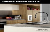 LAMINEX COLOUR PALETTE - Benchtop Fabricators€¦ · surface with a natural look and feel. SPECIALTY OFFERS From uniquely personalised laminates to chemical resistant applications,