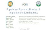 Population Pharmacokinetics of Imipenem on Burn Patientscanhgiacduoc.org.vn/SiteData/3/UserFiles/PopPK... · 2. Luong QA (2016), Journal of disaster medicine and burns injuries [Vietnamese]