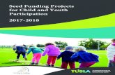 Seed Funding Projects for Child and Youth Participation ... · Seed Funding Projects for hildren and Young Peoples Participation 2017-2018 Dublin North East Area Name of Project Description