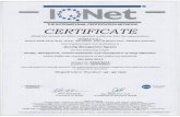 Imagen (133) · — l*Net — THE INTERNATIONAL CERTIFICATION NETWORK CERTIFICATE IRAM has issued an IQNet recognized certificate that the organization: QUIMAD S.R.L.