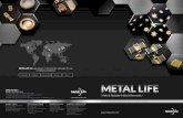 METAL LIFE · COMPANY OVERVIEW Packages-Technology / Process Design Brazing Glass sealing Reliabillity Packages Plating Material / Machining Thermal Matching Lens Window Hermetic