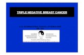 TRIPLE NEGATIVE BREAST CANCER - ESKA 2012 Garbino C. A... · TRIPLE NEGATIVE BREAST CANCER •• Particular subtype of Breast Cancer, Biologicaly ... METAGENE EXPRESSION: BASAL LIKE