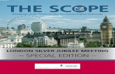 LONDON SILVER JUBILEE MEETING SPECIAL EDITION...page 2 2016 Annual Scientiﬁc Meeting Training in Endoscopic surgery “from shifting sands to ﬁrm foundations” May 1th 1th 2016