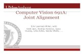 Computer Vision 691A: Joint Alignmentelm/Teaching/691A_F11/...Vidit Jain, Andras Ferencz, Gary Huang, Lilla Zollei, Sandy Wells, …. Computer Vision 691A: Joint Alignment . Learned-Miller