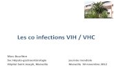 Les co infections VIH / VHCfr.ap-hm.fr/sites/default/files/files/Corevih/M Bourliere...VIH - VHC entre 2004 et 2012 UD majoritaires UD restent majoritaires des HSH, hétéro. stable