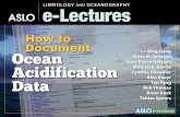 How to Document ‐ Ocean Acidification Data · This e-Lecture illustrates how to document ocean acidification data by explaining major components of an OA metadata template. Variables