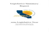 DSH Legislative Summary 2015 · INTRODUCTION This Legislative Summary focuses on all legislation introduced or enacted in the 2015 legislative year that affected the Department of
