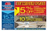 PRICES IN EFFECT UNTIL MAY 26, 2019 SPRING LUMBER SALE …westrumlumber.com/pdf/May15_Westrum_LowRes.pdf · Get The Trex Look With Trex Railings Trex railing systems let you mix and